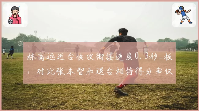 林高远近台快攻衔接速度0.3秒_板，对比张本智和退台相持得分率仅38%